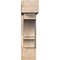 Ekena Millwork Balboa Block Smooth Bracket w/ Offset Brace, Douglas Fir, 7 1/2"W x 28"D x 28"H BKT0806X28X28BOA05SDF - alternate 2